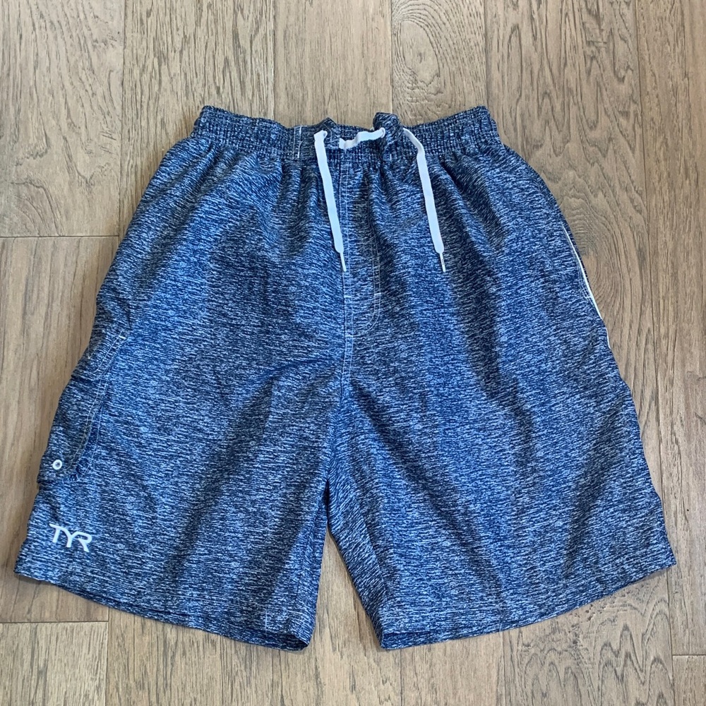 TYR Blue Heather Challenger Short TAHOE Size Large